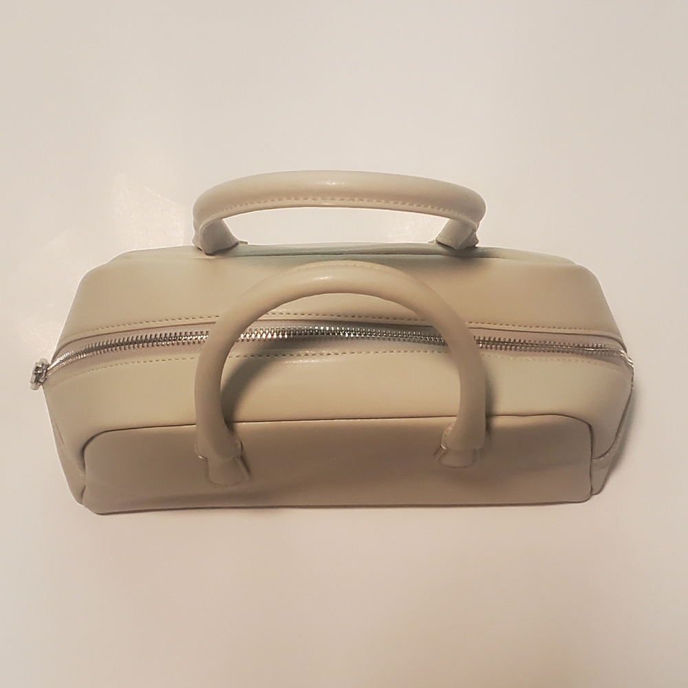 NOTHING WRITTEN - Classic Leather Golf Bag In "Off White" - Picture 7 of 11